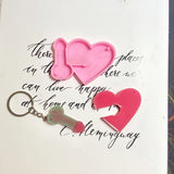 Brother & Sister Silicone DIY Mold for Keychain Pendant Jewelry