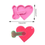 Brother & Sister Silicone DIY Mold for Keychain Pendant Jewelry