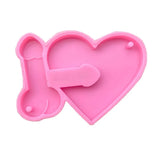 Brother & Sister Silicone DIY Mold for Keychain Pendant Jewelry