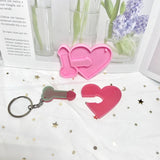 Brother Combination Mold Silicone Epoxy Resin DIY Keychain Pendant