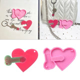 Brother Combination Mold Silicone Epoxy Resin DIY Keychain Pendant