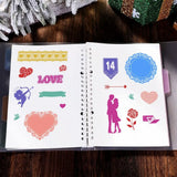 Love Clear Stamps Transparent Silicone Stamp Cupid Lace Lover Flower