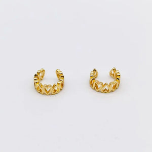 Love Clip Earrings Style Plated Jewelry Earrings For Men Women Boy Girl
