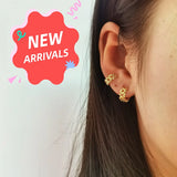 Love Clip Earrings Style Plated Jewelry Earrings For Men Women Boy Girl