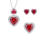 Vintage Style Artificial Gem Earrings, 925 Sterling Silver Inlaid