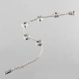 Love Couple Heart String Stainless Steel Women Bracelet