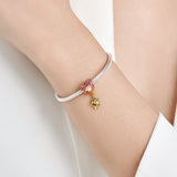 Love Tiger 925 Sterling Silver Beaded Year of the Tiger Bracelet DIY Beads