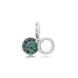 S925 Sterling Silver Love Dangle Charm Family Jewelry Gift