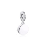 S925 Sterling Silver Love Dangle Charm Family Jewelry Gift