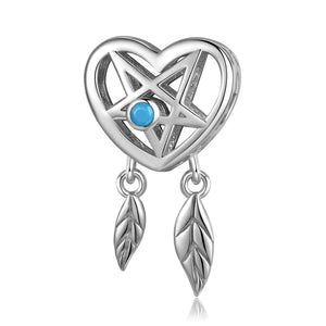 Dream Catcher 925 Sterling Silver Pendant Necklace Bracelet