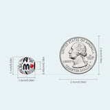 Love Family 925 Sterling Silver Charm Bead