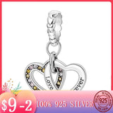Forever Linked Dangle Charm for MULA Bracelet Silver DIY Jewelry Making