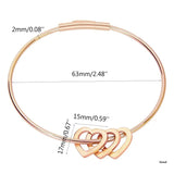 Love Heart Bracelet Women's Charm Bracelets Women's Link Charm Bracelet