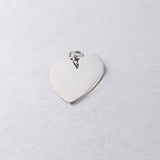 Heart Charms 0.8x7mm Stainless Steel Pendant 20pcs