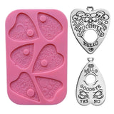 Love Heart Divination Epoxy Resin Mold Silicone Mould DIY Crafts Casting Tools