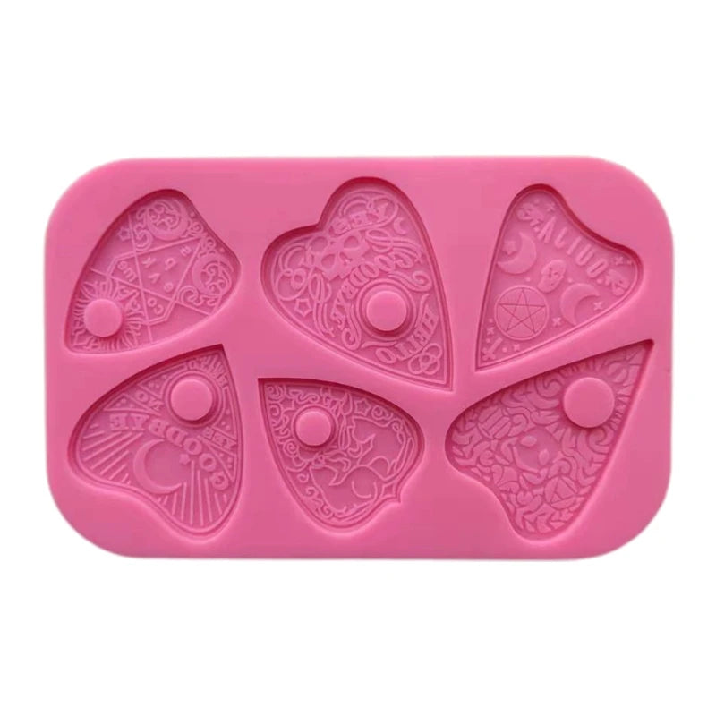 Love Heart Divination Epoxy Resin Mold Silicone Mould DIY Crafts Casting Tools