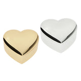 Love Heart Box Earrings Trinket Pendant Display Jewelry Box