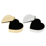 Love Heart Box Earrings Trinket Pendant Display Jewelry Box