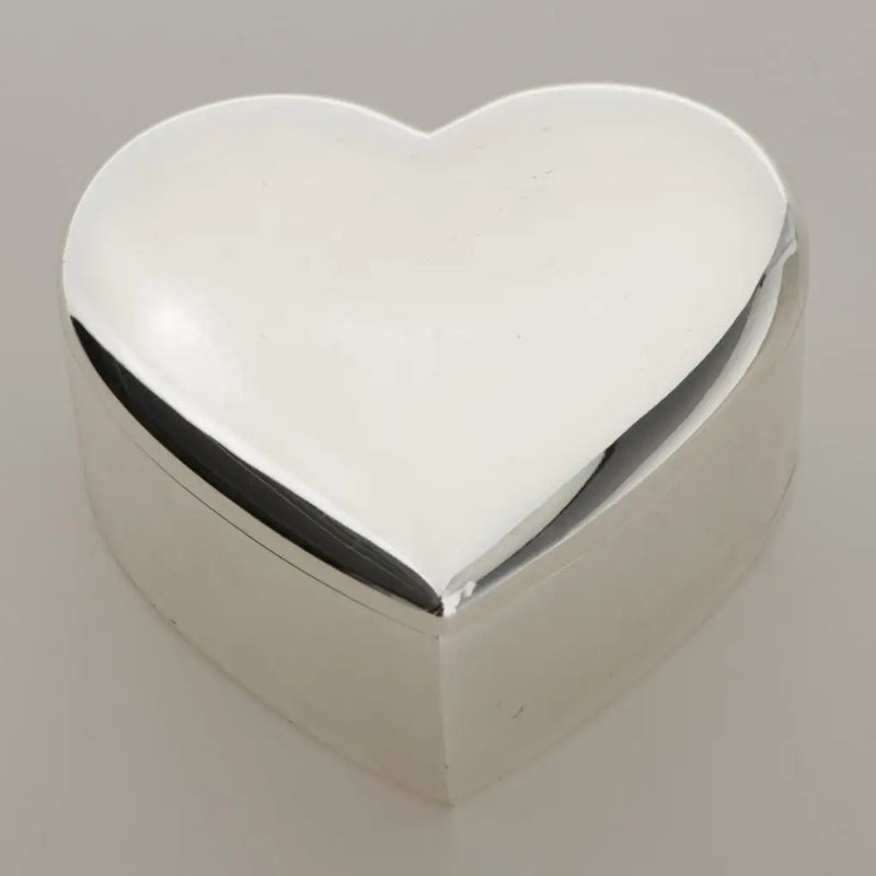 Love Heart Box Earrings Trinket Pendant Display Jewelry Box