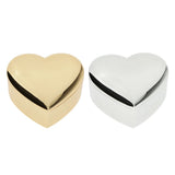 Love Heart Box Earrings Trinket Pendant Display Jewelry Box