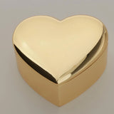 Love Heart Box Earrings Trinket Pendant Display Jewelry Box