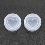 Love Heart Home Double Heart Crystal Cavity Mold UV Resin Jewelry Molds