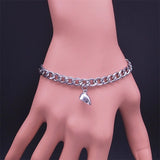 Love Heart Magnet Attract Each Other Pendant Bracelet Couple Bracelet
