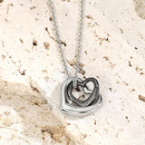Love Heart Set S925 Silver Jewelry Gift for Girlfriend