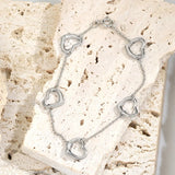 Love Heart Set S925 Silver Jewelry Gift for Girlfriend