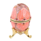 Heart Rhinestone Mini Case Magnet Clasp Box Easter Egg Box