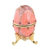 Heart Rhinestone Mini Case Magnet Clasp Box Easter Egg Box