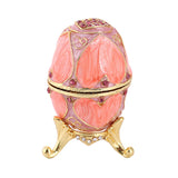 Heart Rhinestone Mini Case Magnet Clasp Box Easter Egg Box