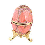 Heart Rhinestone Mini Case Magnet Clasp Box Easter Egg Box
