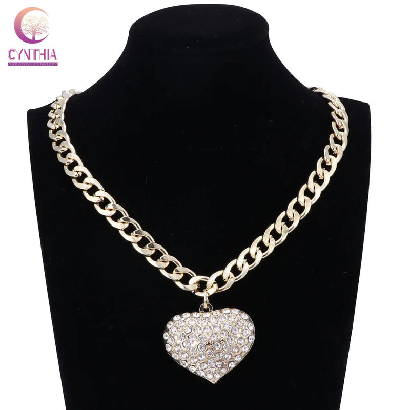Heart Shape Pendant Necklaces for Women Ladies' Jewelry Gift