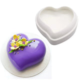 Heart Shape Silicone Mold for Cake Decorating Tools