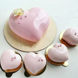 Heart Shape Silicone Mold for Cake Decorating Tools