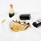 Heart Shaped Stainless Steel Jewelry Storage Tray