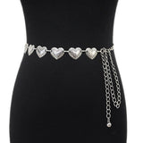 Love-Heart Waist Chain for Women Pants Chain Belt Casual Belly Chain