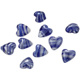 Heart-shaped Glass Beads DIY Necklace Set