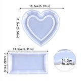 Hollow Candle Cover Epoxy Mold Candle Lamp Holder Silicone Mold