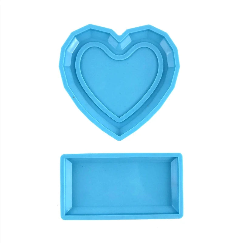 Hollow Candle Cover Epoxy Mold Candle Lamp Holder Silicone Mold