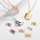 Love Letter Necklace Stainless Steel