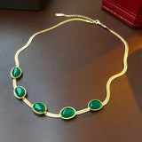 Retro Palace Style Love Necklace Art Personalized Jewelry