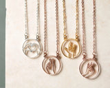 Love Necklace Gesture Necklace Disc Couple Girlfriend Pull Hook Gesture Gift
