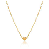Love Pendant Necklace Female Heart Necklace Personality Collarbone Chain