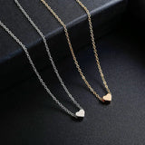 Love Pendant Necklace Female Heart Necklace Personality Collarbone Chain