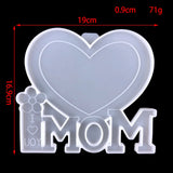 Love Photo Frame Epoxy Resin Mold DIY Mother's Decoration Mold