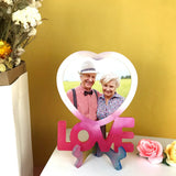 Heart Shape Photo Frame Silicone Mold for Resin Crafts