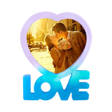 Heart Shape Photo Frame Silicone Mold for Resin Crafts