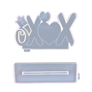 Love Photo Frame Epoxy Mold DIY Photo Frame Bracket Mold